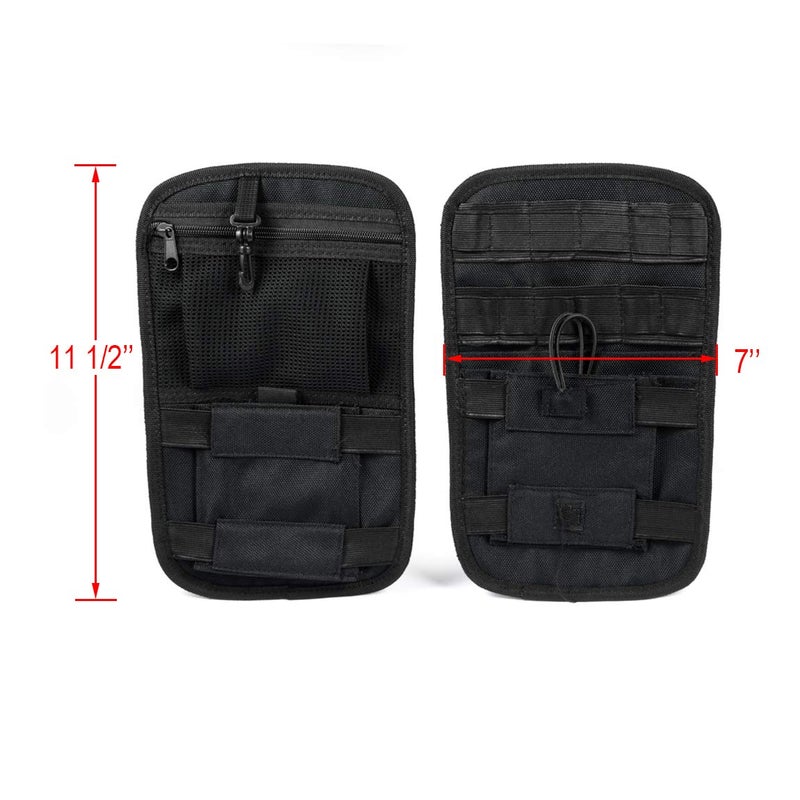 PBYMT Saddlebag Organizer Saddle Hard Bag Storage Compatible for Harley Touring Road King Street Electra Glide 1980-2024 - Image 2
